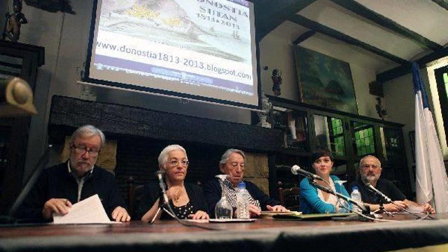 Se presenta la iniciativa Donostia Sutan 1813-2013