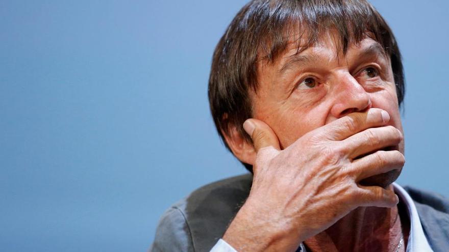 Nicolas Hulot, exministro de Ecología.
