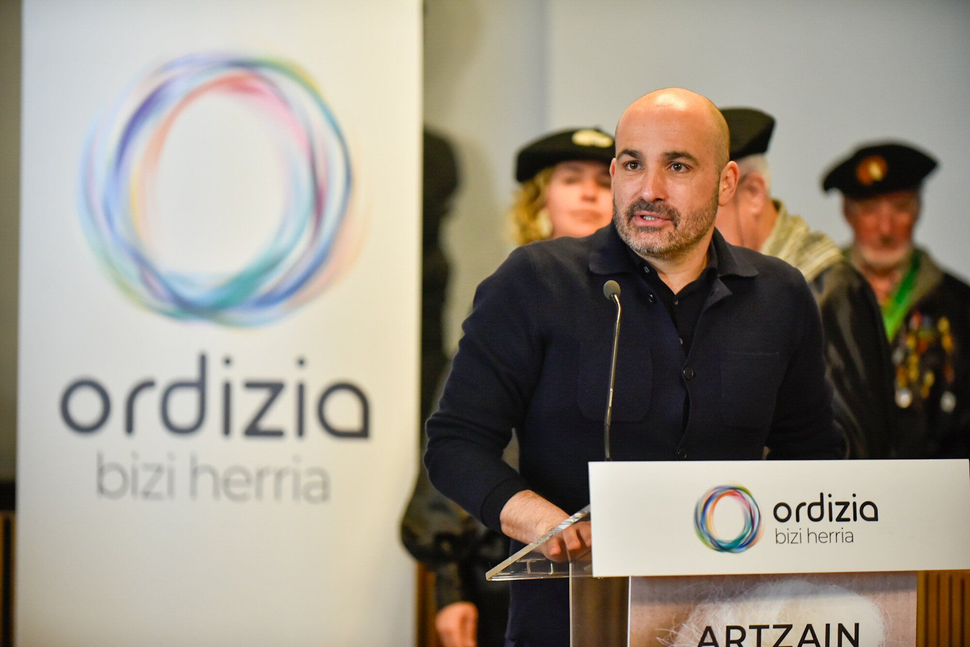 En imágenes: Edorta Lamo, protagonista del Artzain Eguna celebrado en Ordizia