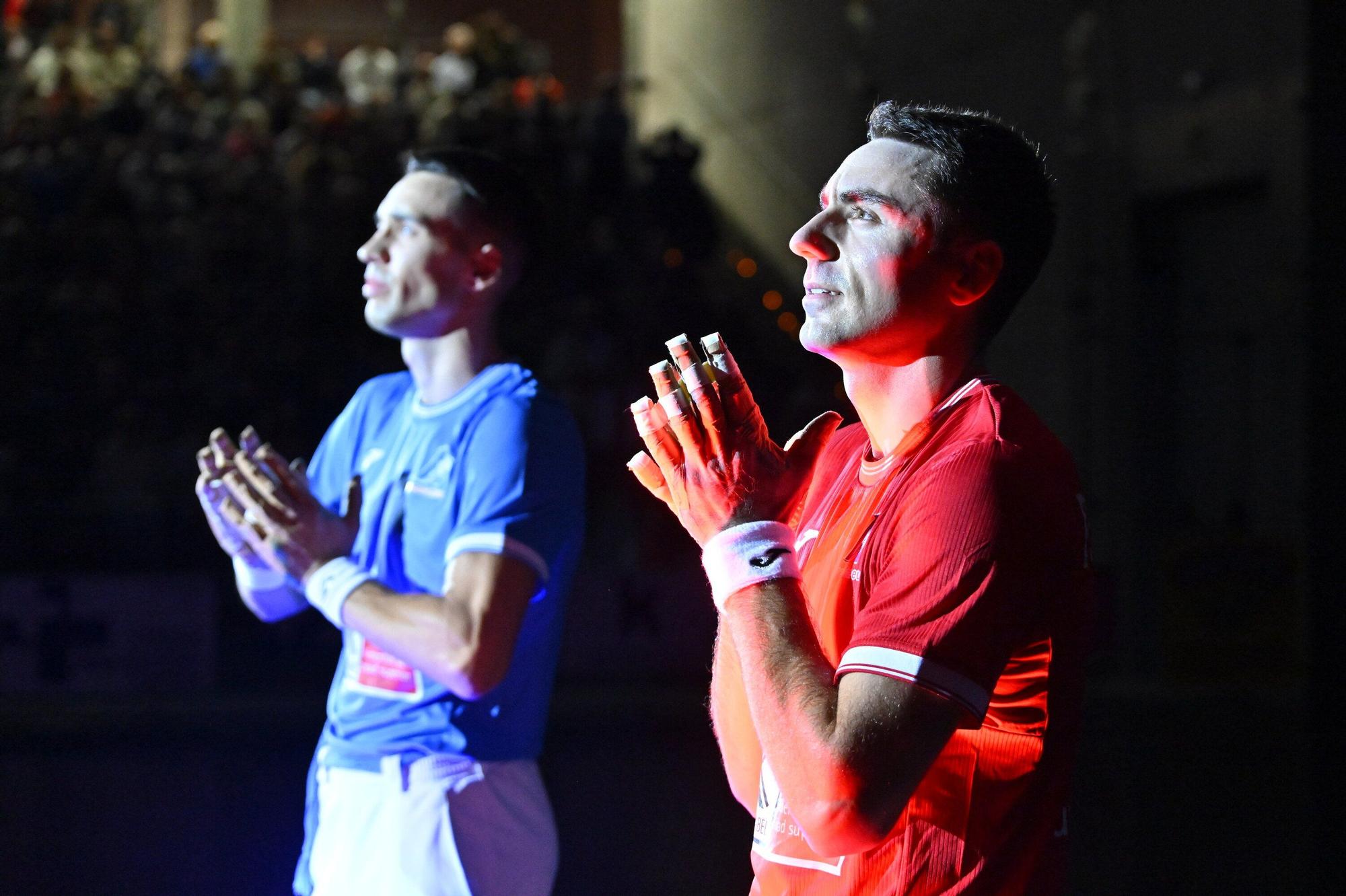 En imágenes: Etxeberria se hace con su primera txapela del Cuatro y Medio en Bilbao (22 - 11)