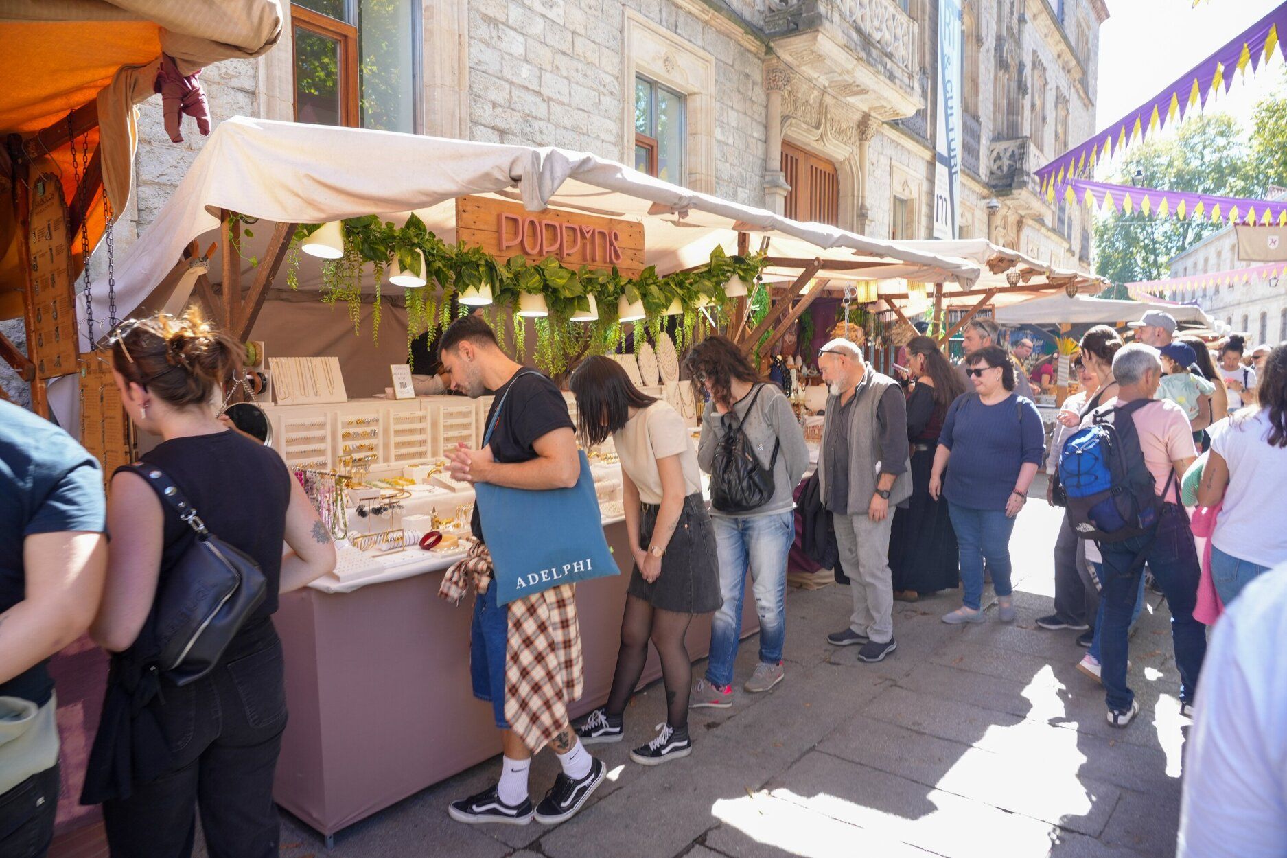 En imágenes: Segunda jornada del XXII Mercado Medieval de Vitoria