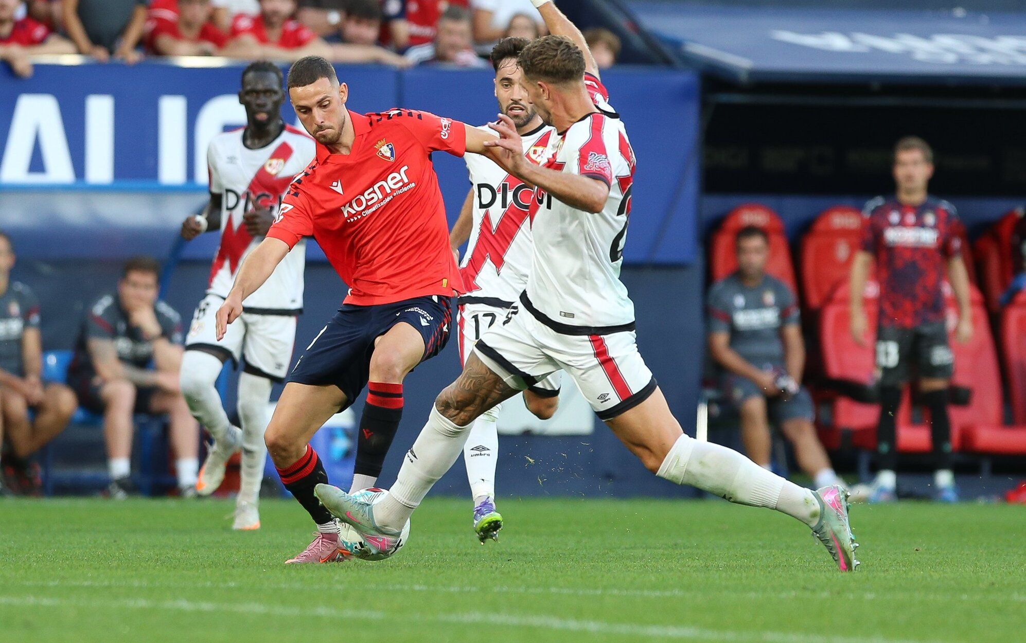 Mejores imágenes del Osasuna-Rayo