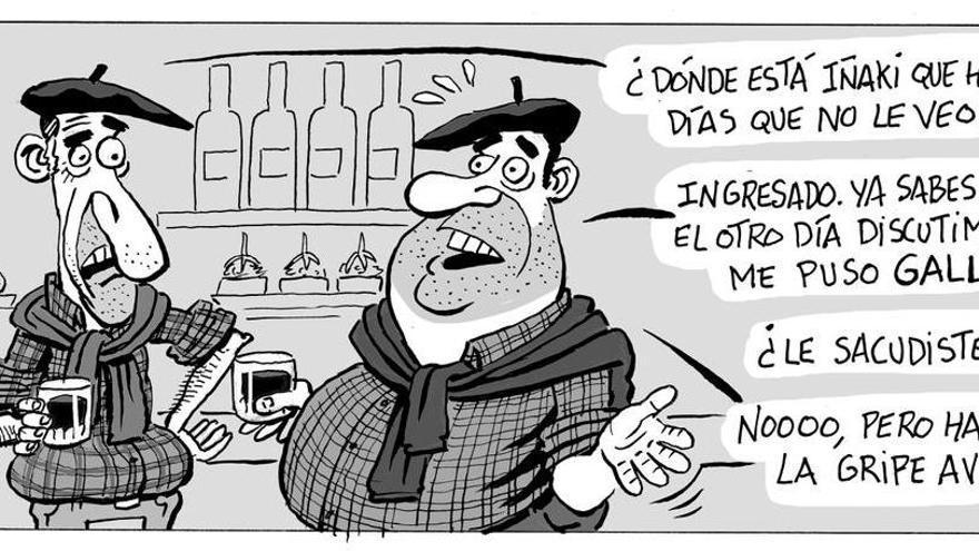 La tira de Asier y Javier del domingo 16 de noviembre de 2025