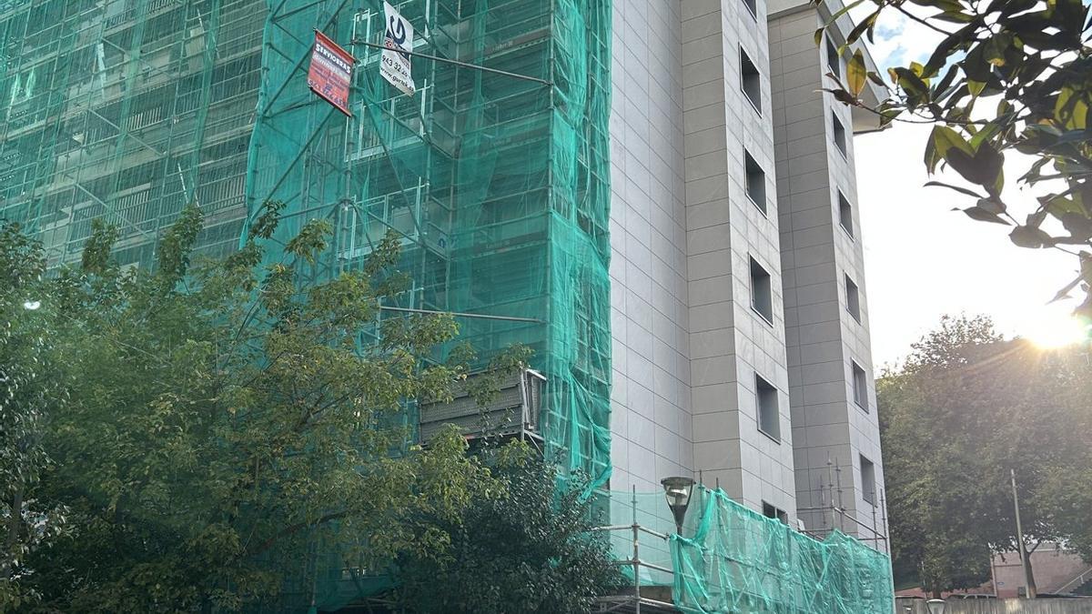 Edificios reformados en Altza