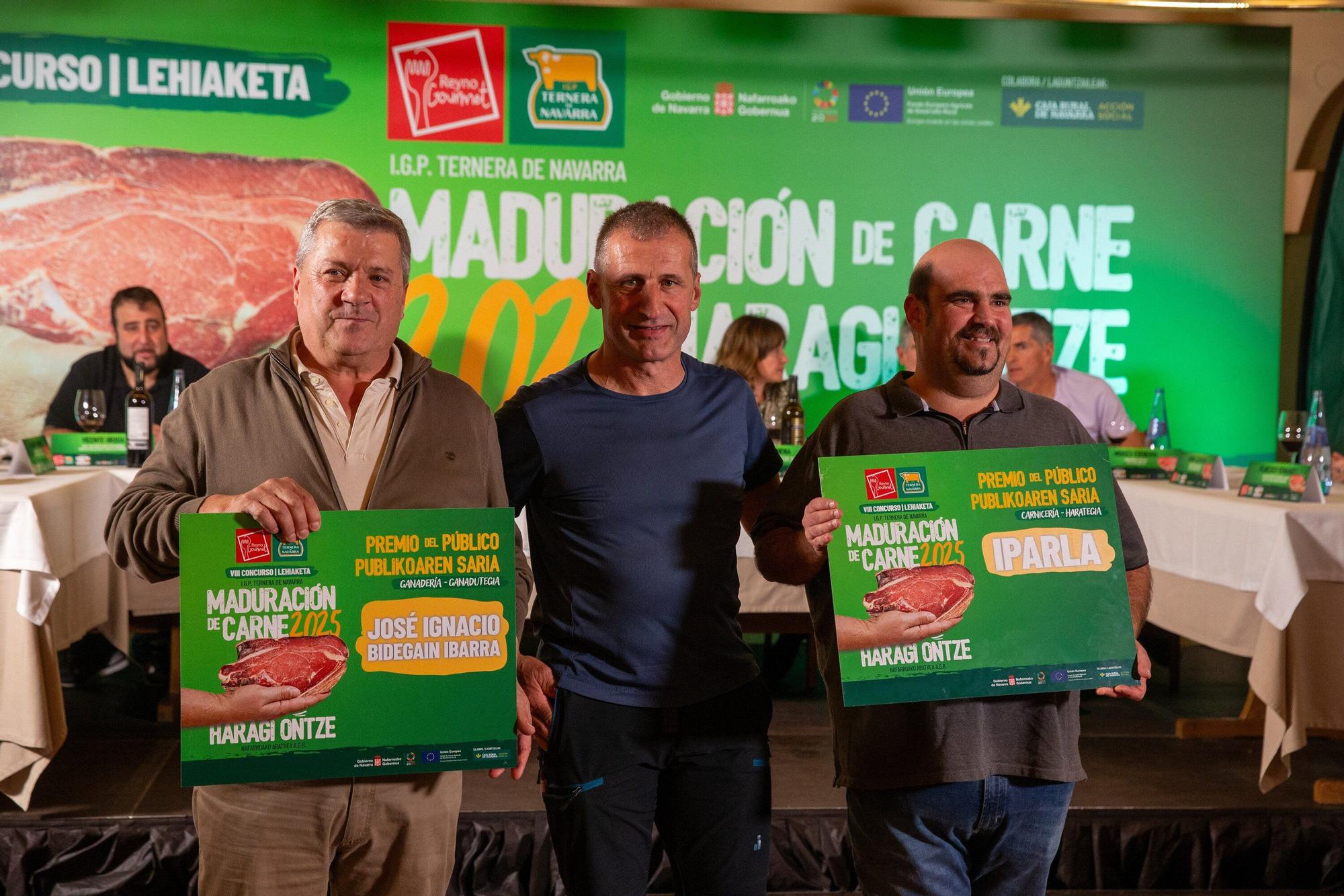 Fotos del VIII Concurso de Maduración de Carne de la IGP Ternera de Navarra