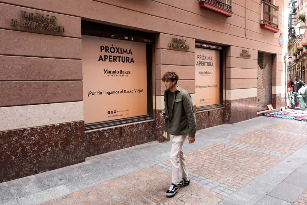 Local de la calle Sombrerería en el que abrirá Manolo Bakes