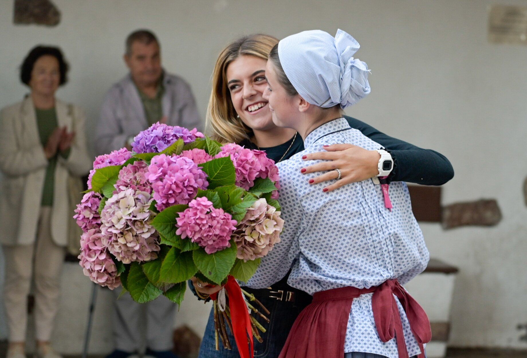 Zumaia rinde un emocionante homenaje a la campeona del mundo Janire Gonzalez Etxabarri