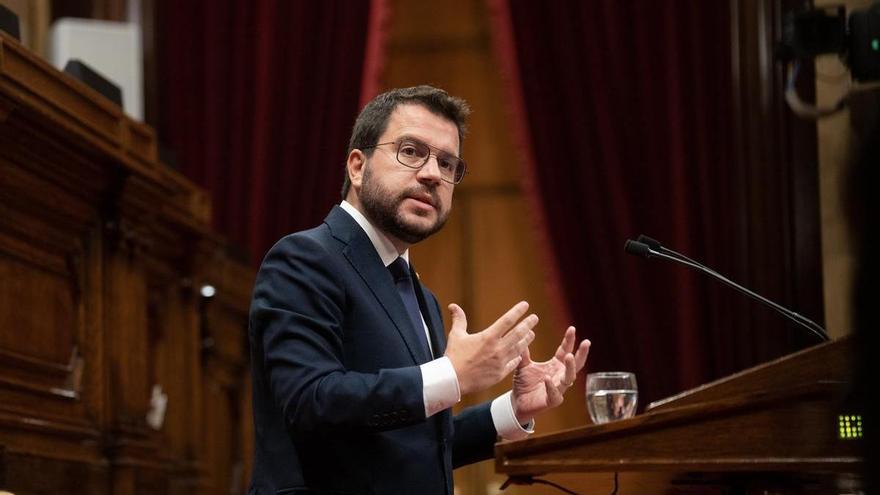 Aragonès convoca una reunión extraordinaria del Govern por la crisis con JxCat