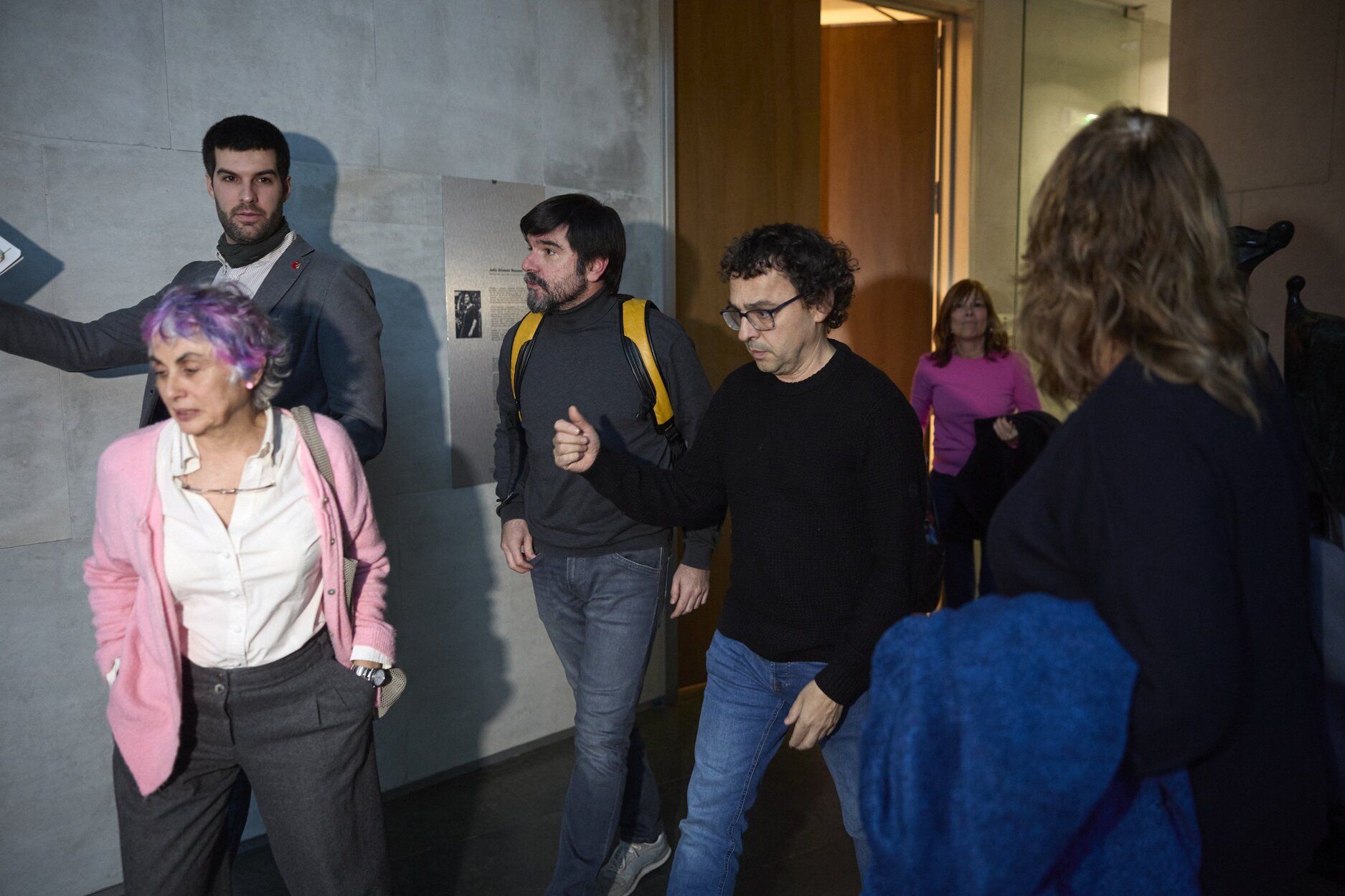 Reunión del equipo de Gobierno para explicar los sobrecostes de Belate.