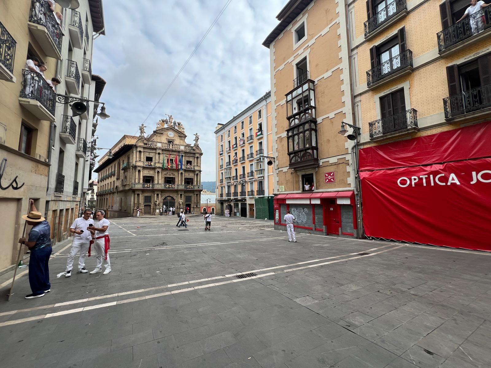 San Fermín 2025 | Momentos previos al lanzamiento del Chupinazo