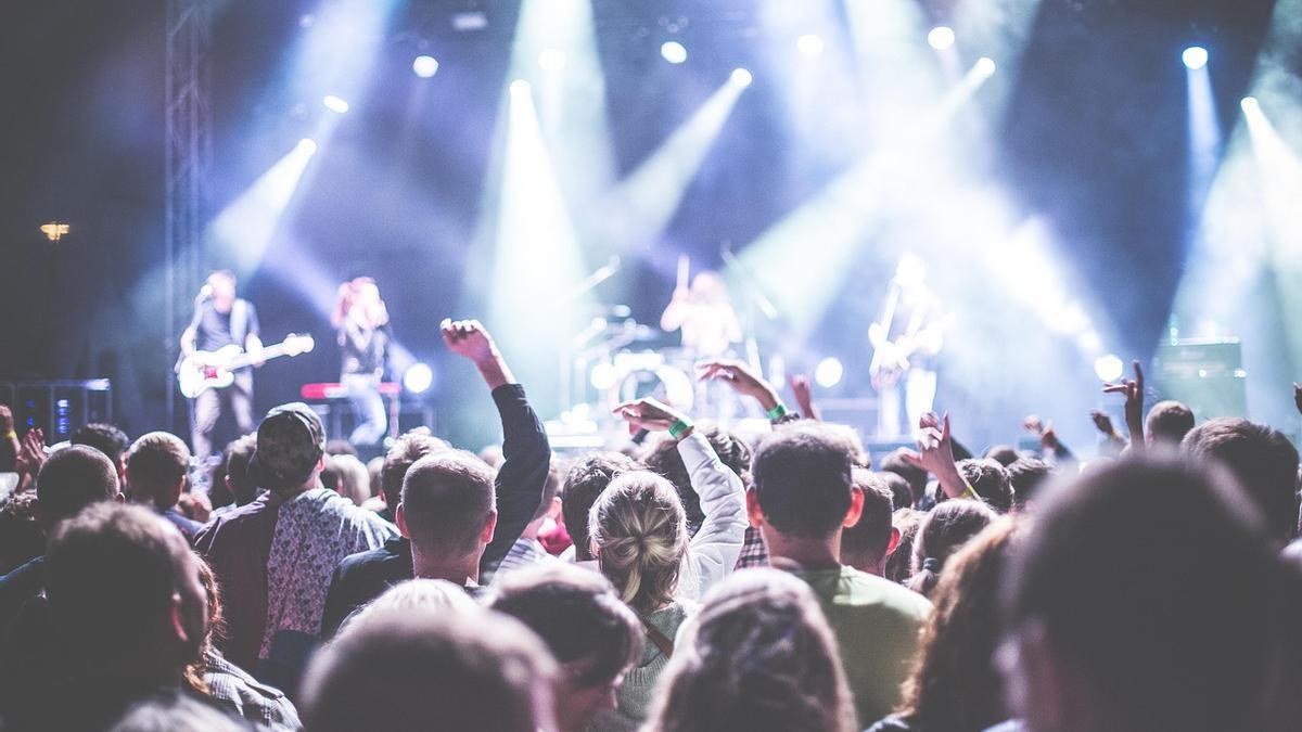 Imagen de un concierto ajeno a esta información