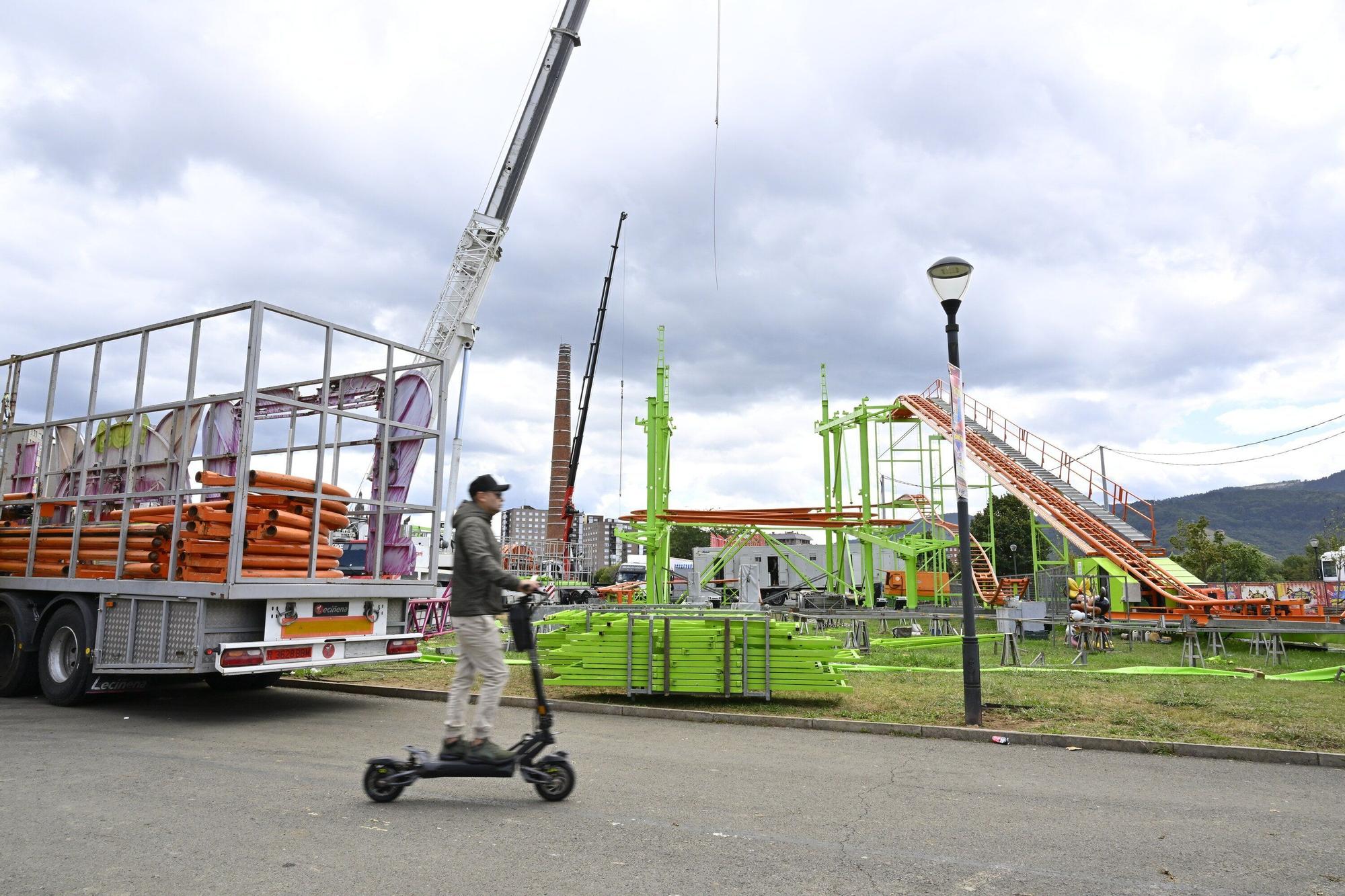 En fotos: las barracas se despiden del parque Etxebarria hasta el año que viene