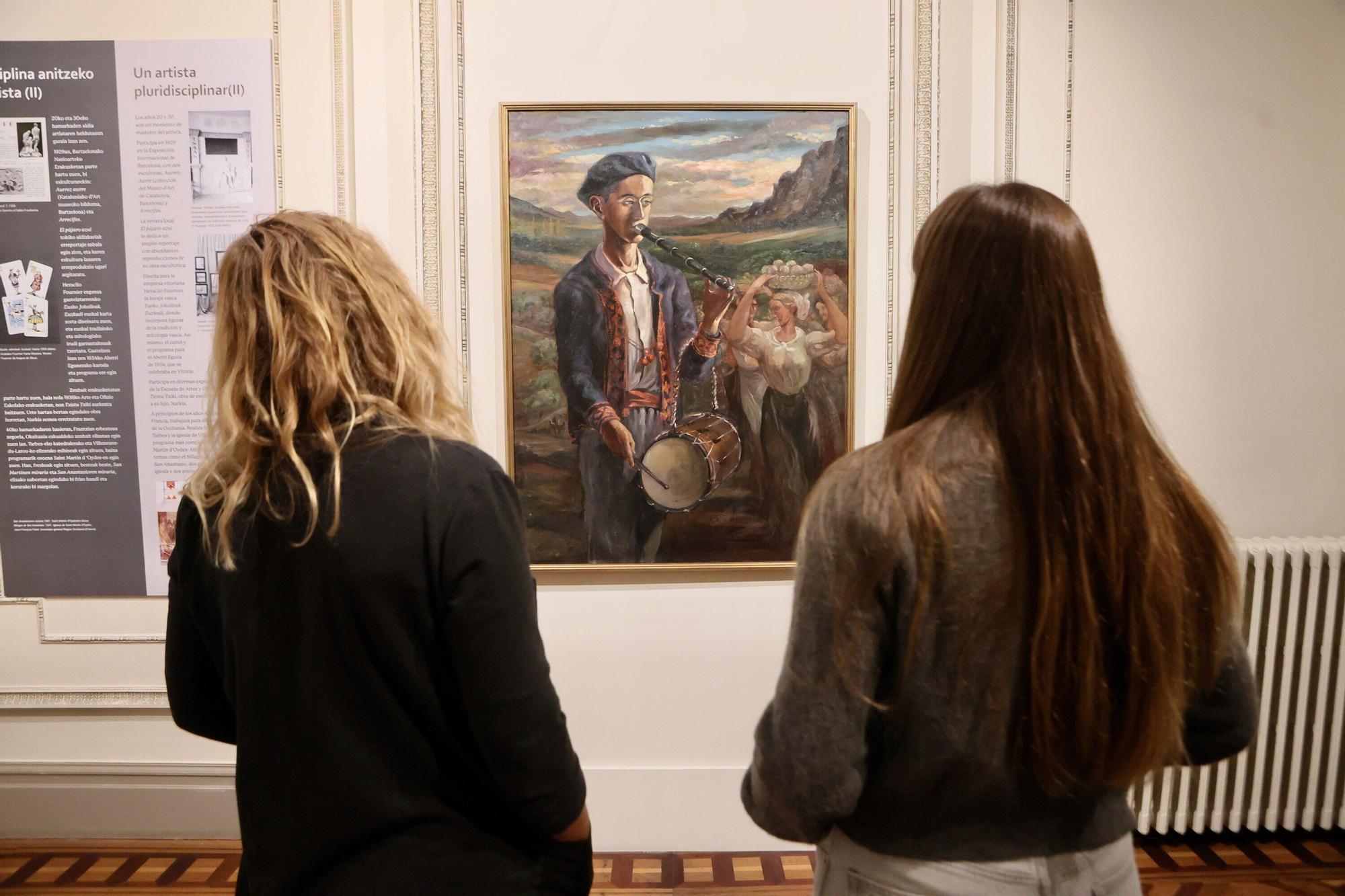 En imágenes: Presentación de la exposición “Isaak Díez (1891-1962). Vida y obra de un artista” en el Museo de Bellas Artes