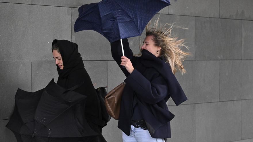Las rachas de viento superar los 100 km/hora en Bizkaia