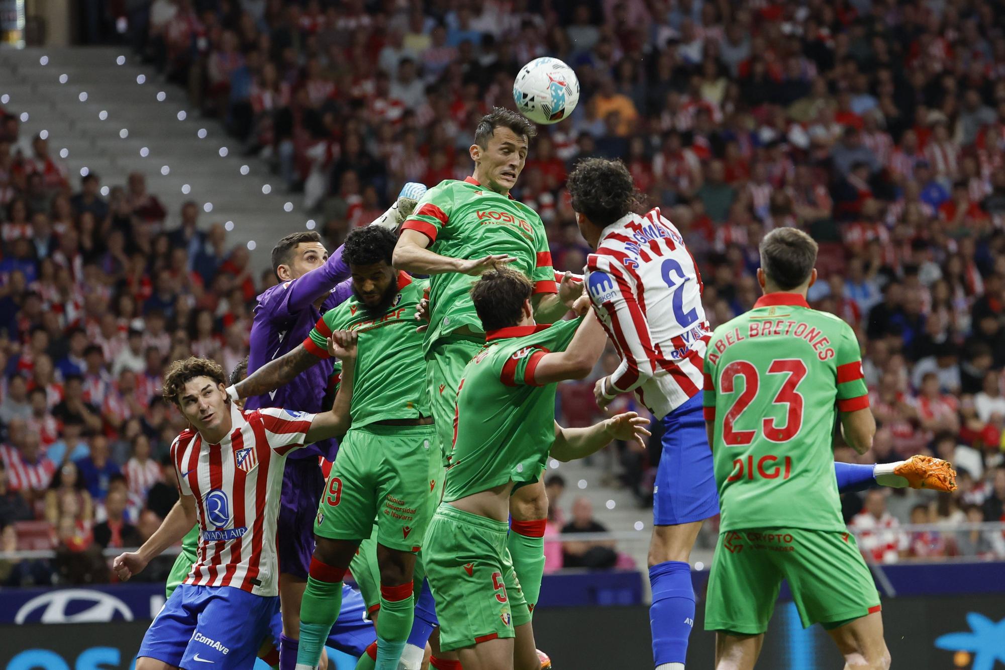 Fotos del partido Atlético de Madrid-Osasuna