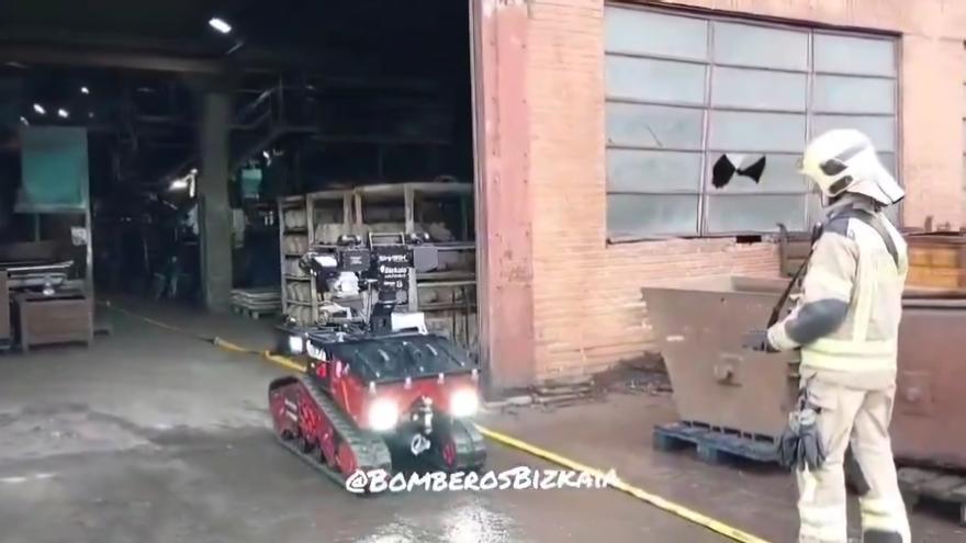 La perforación de un horno alerta a una fundición de Abadiño