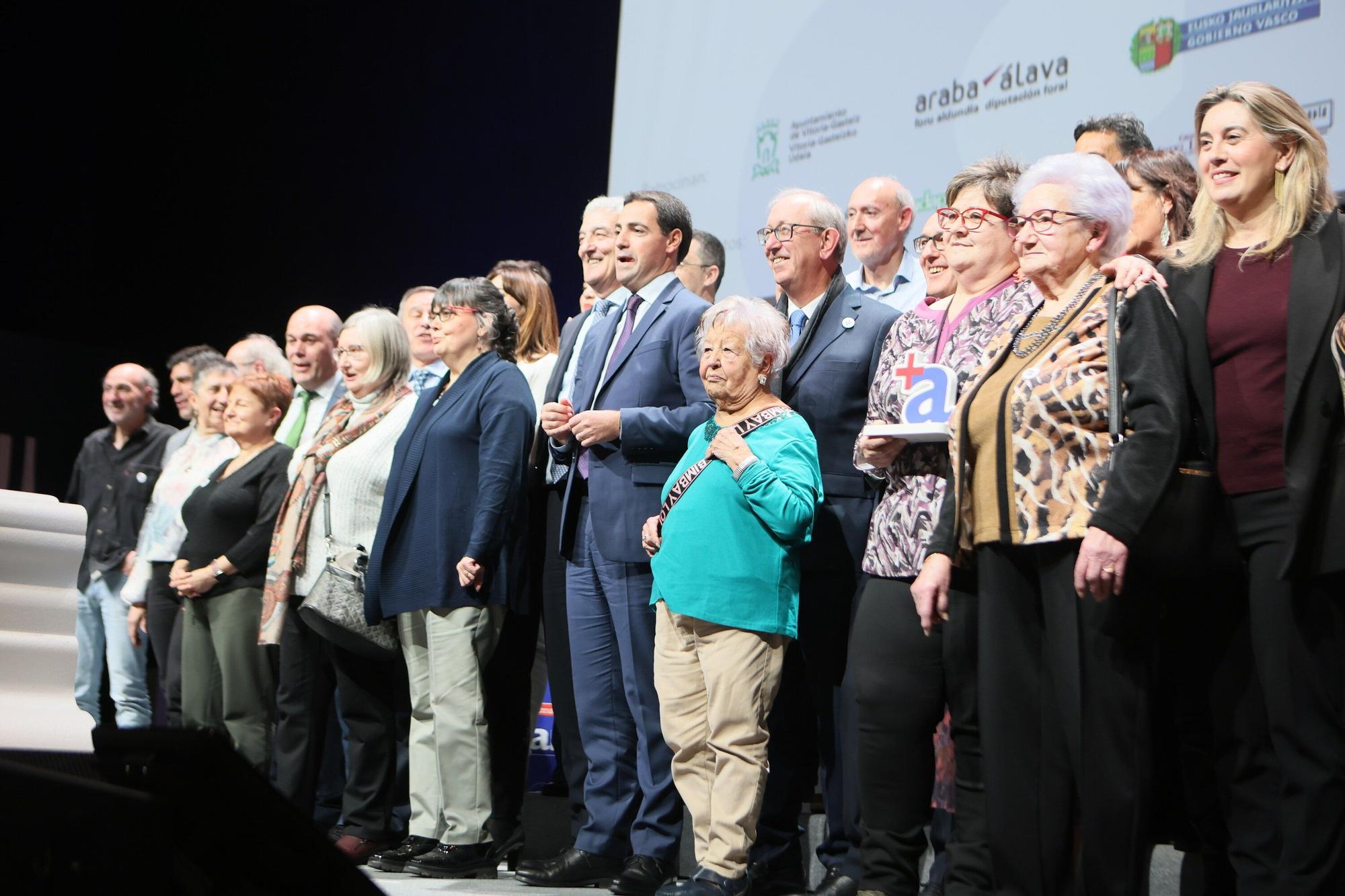 En imágenes: Así ha sido la entrega de los Premios +Álava Sariak