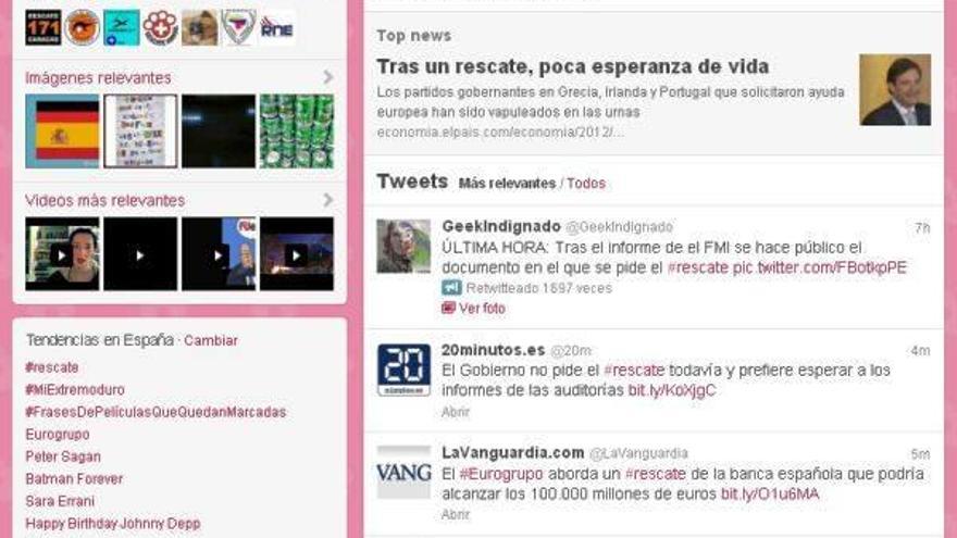 #rescate y #NoEsUnRescateEsUnSaqueo, &#039;Trending Topic&#039; en Twitter