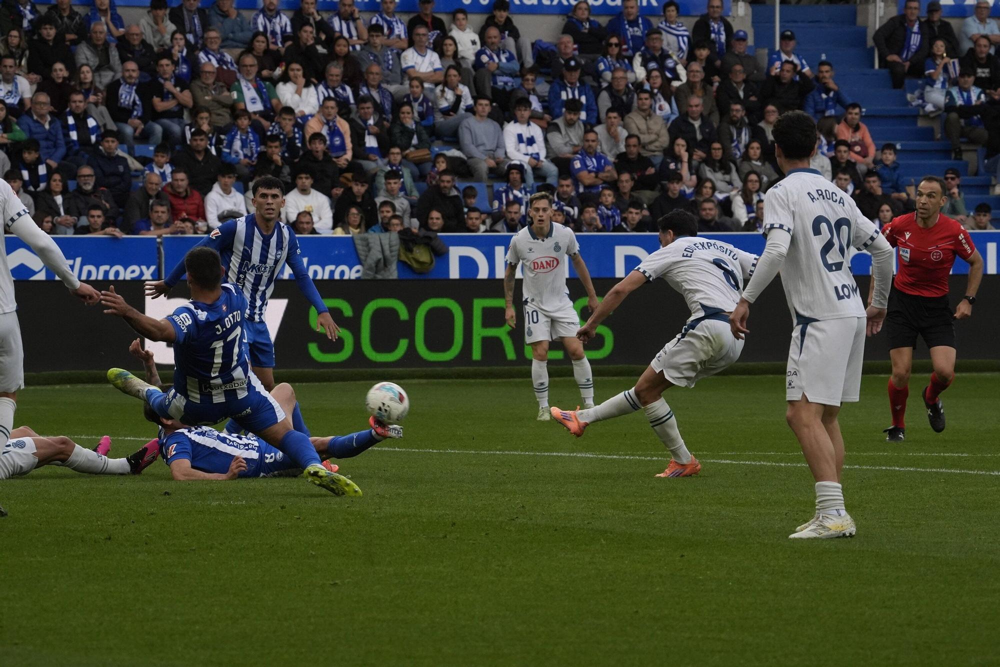 Todas las fotos del Alavés-Espanyol en Mendizorroza