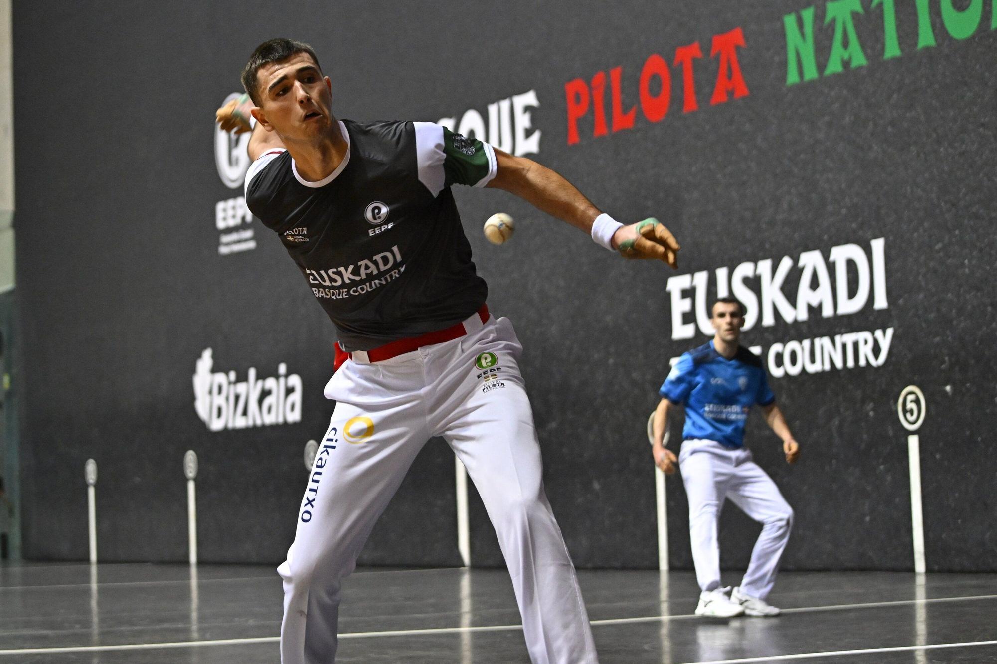 En imágenes: Lizeaga supera a Arribillaga en la final de la Liga de Naciones de mano individual