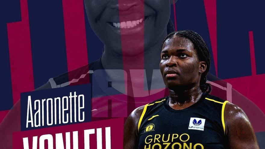 El Lointek se refuerza con Aaronette Vonleh