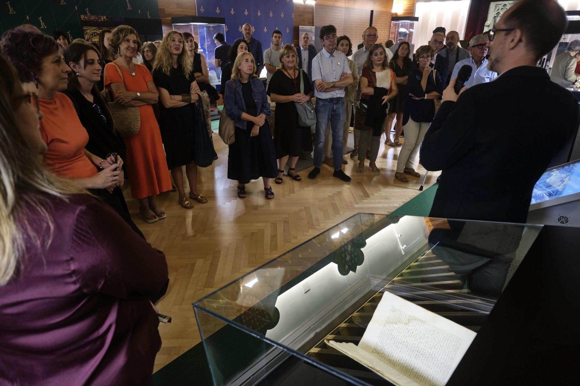 Presentación de la exposición 'Carlos III de Navarra, el rey del buen gobierno (1387-1425)'