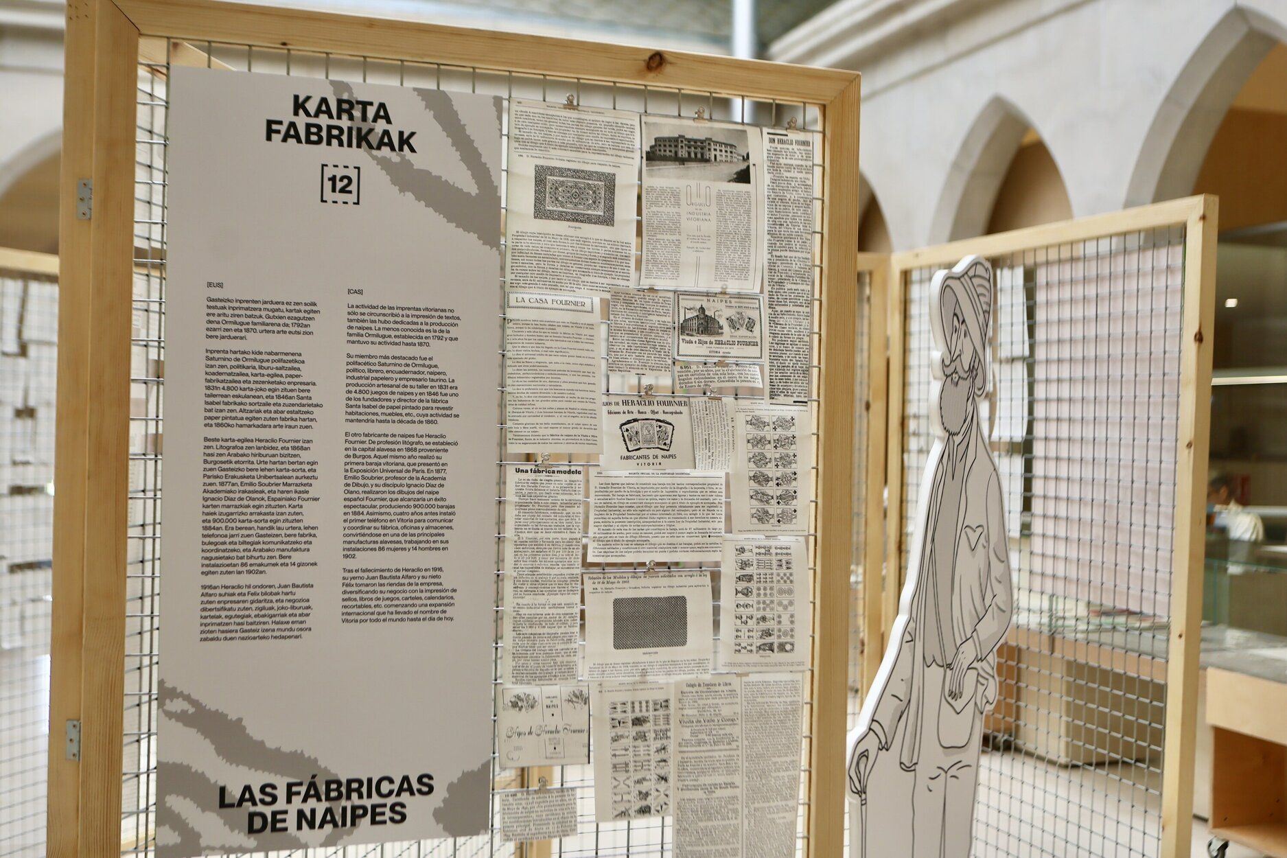 Exposición &#039;Impreso en Vitoria (1722-1958)&#039;.