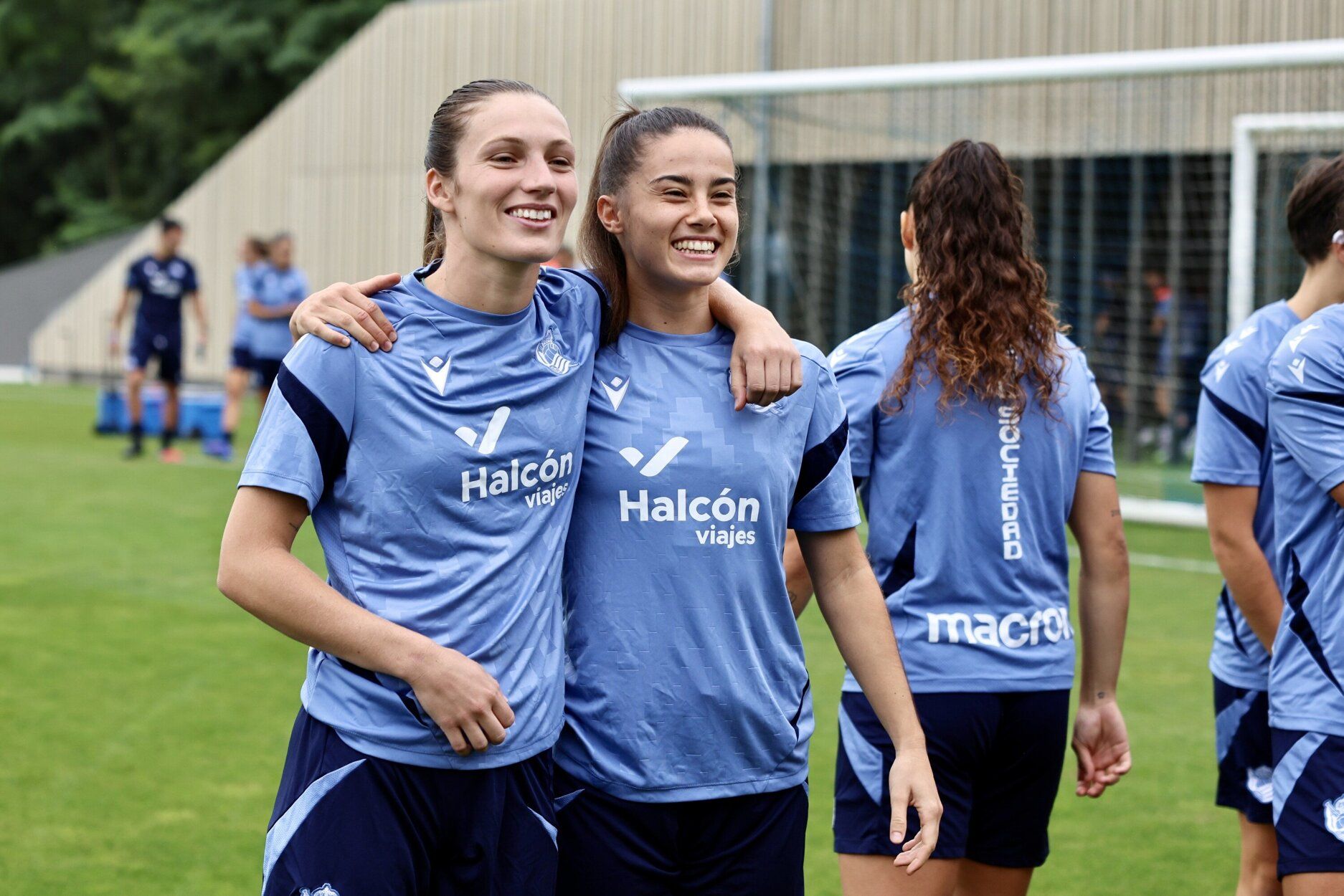 Primer entrenamiento de la Real femenino