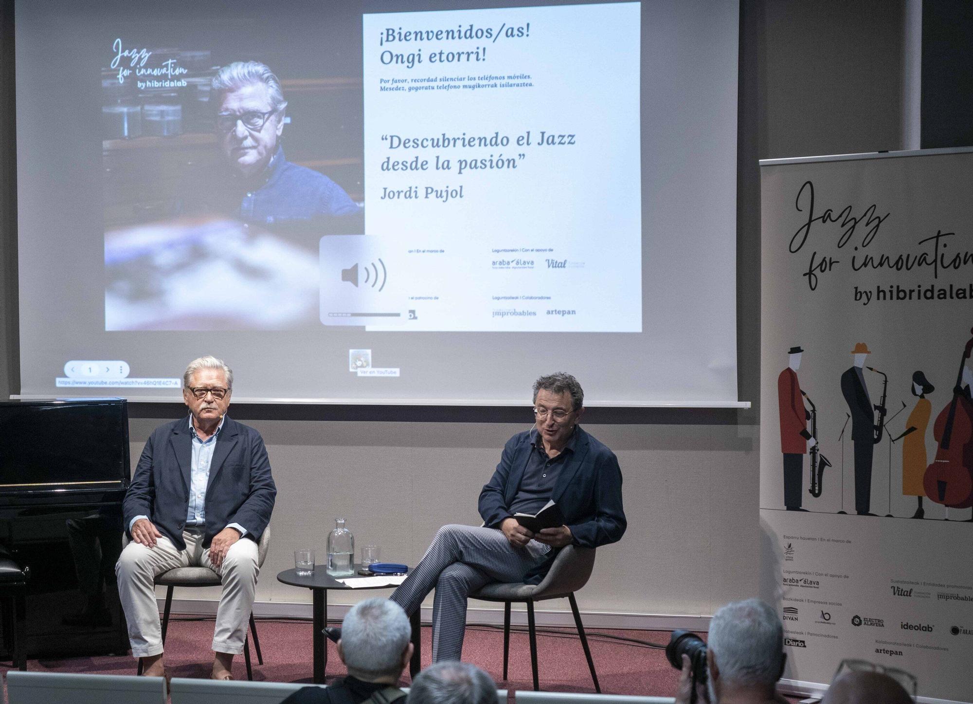 En imágenes: Comienzo del ciclo Jazz for Innovation by Hibridalab de la mano del productor Jordi Pujol Baulenas