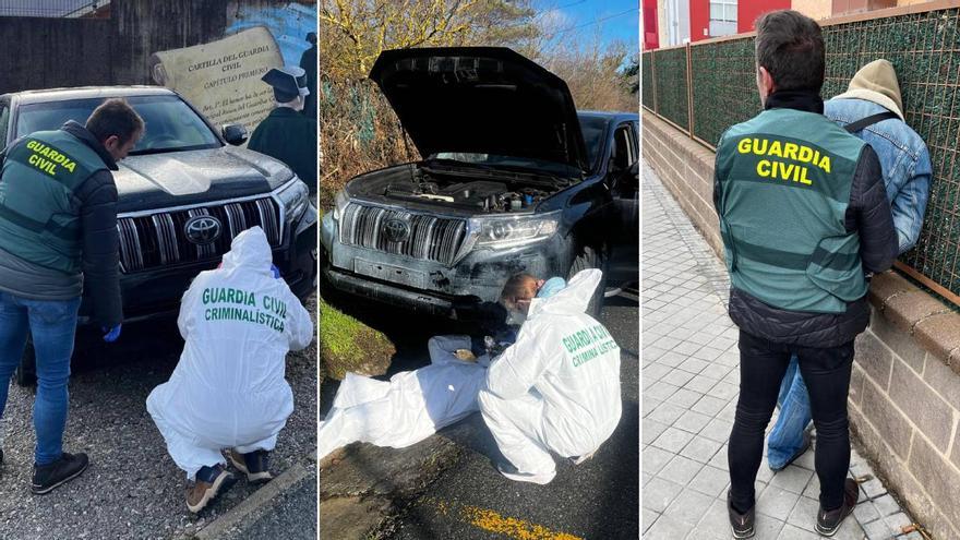 Recuperados dos coches de alta gama sustraídos en Vitoria y Navarra por un grupo criminal itinerante