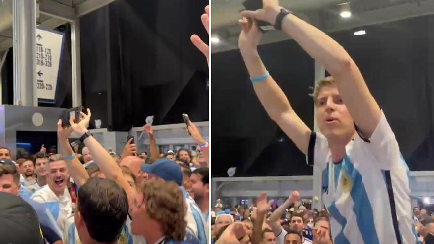 Pierde la cartera en plena celebración de Argentina y cientos de aficionados hacen algo increíble para devolvérsela