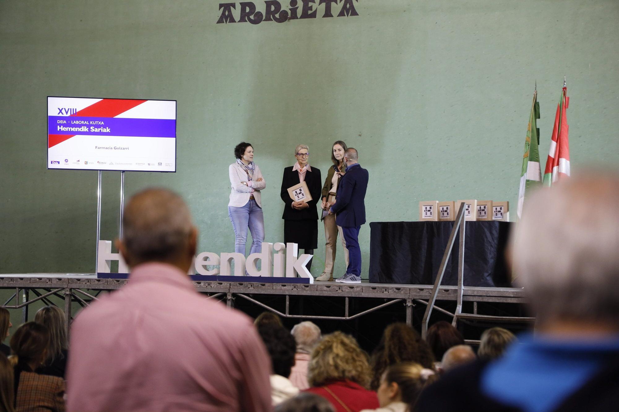 En imágenes: así ha sido la gala DEIA Laboral Kutxa Hemendik Sariak de Mungialdea