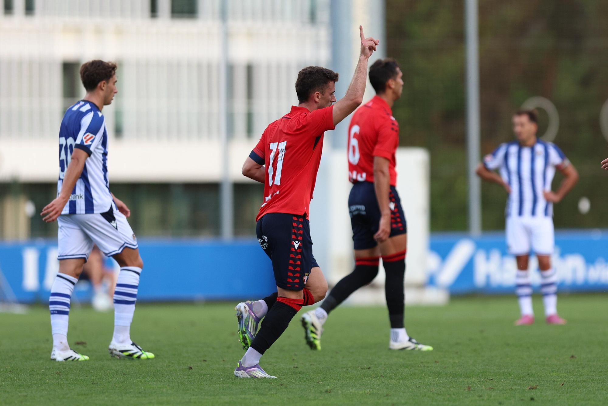Amistoso de Osasuna en Zubieta