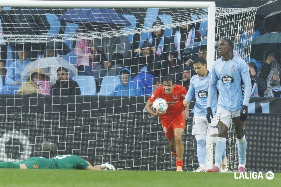 Celta - Real Sociedad: Las mejores imágenes del partido