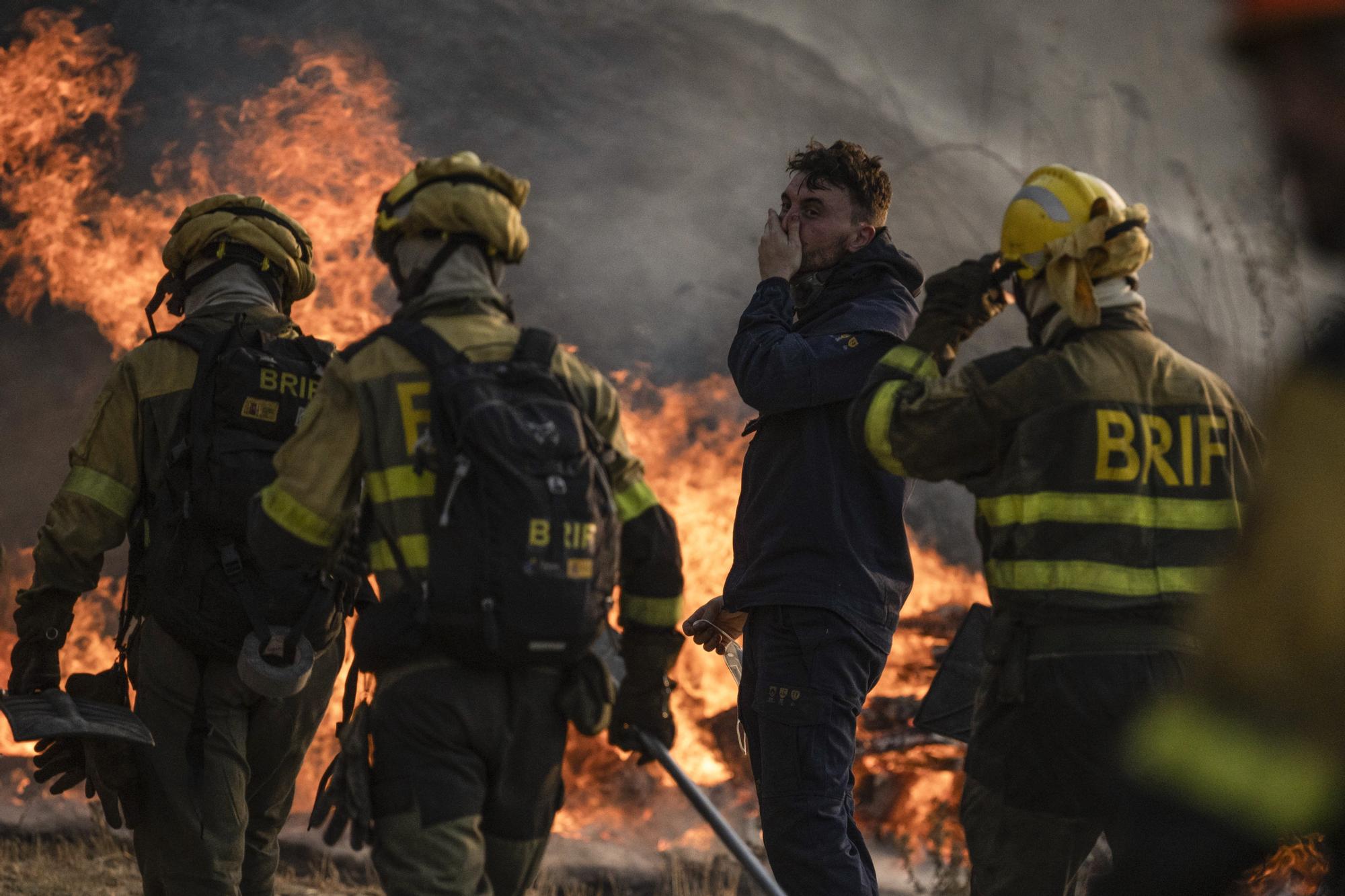 Semana negra de incendios: Cuatro muertos y 120.000 hectáreas quemadas