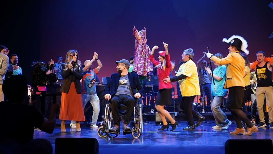 La música y la danza homenajean a Kepa Junkera en el Teatro Arriaga de Bilbao