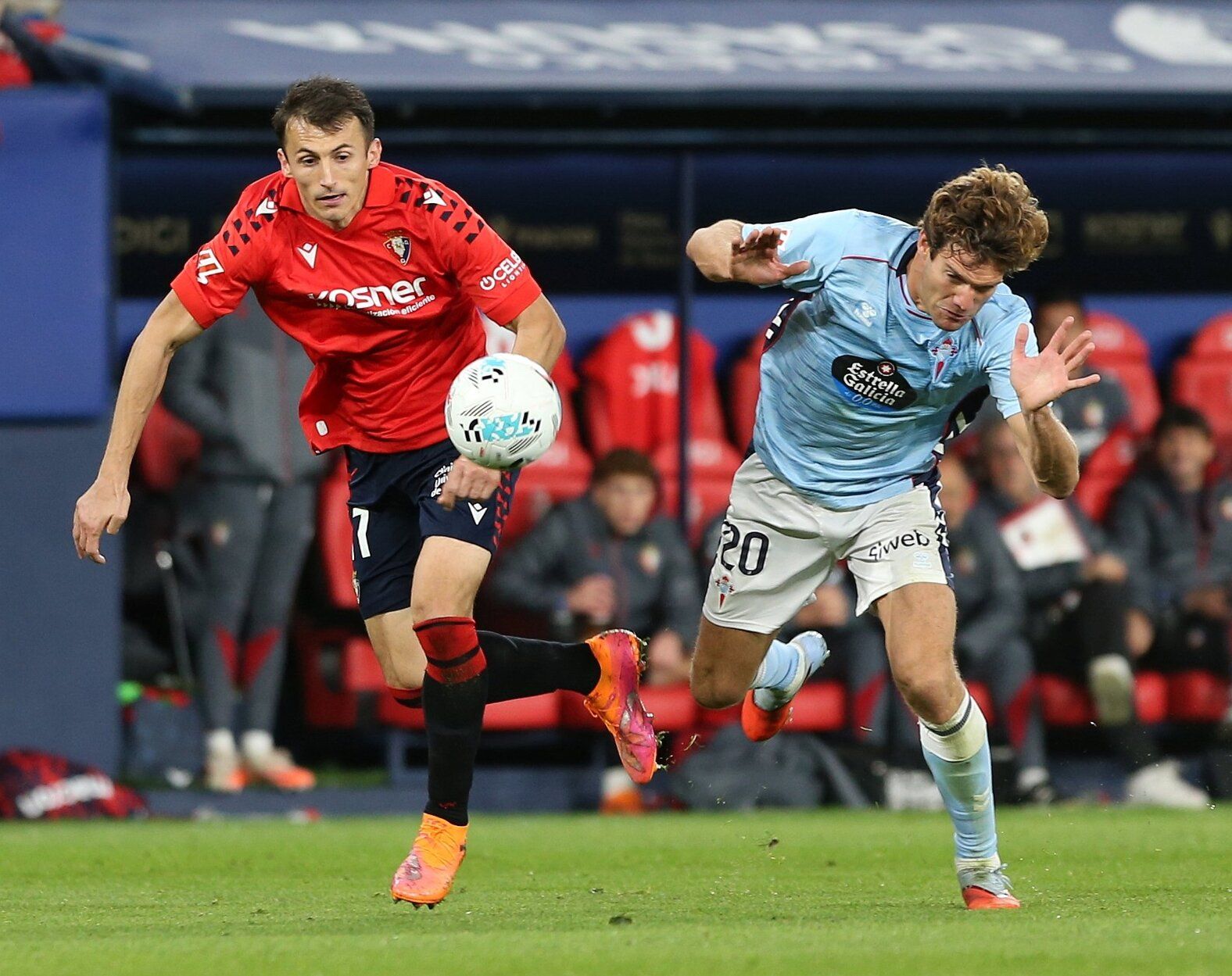 Mejores imágenes del Osasuna-Celta