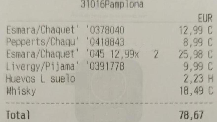 Detenido por agredir al vigilante de un supermercado en Mendillorri tras intentar huir con productos sin pagar