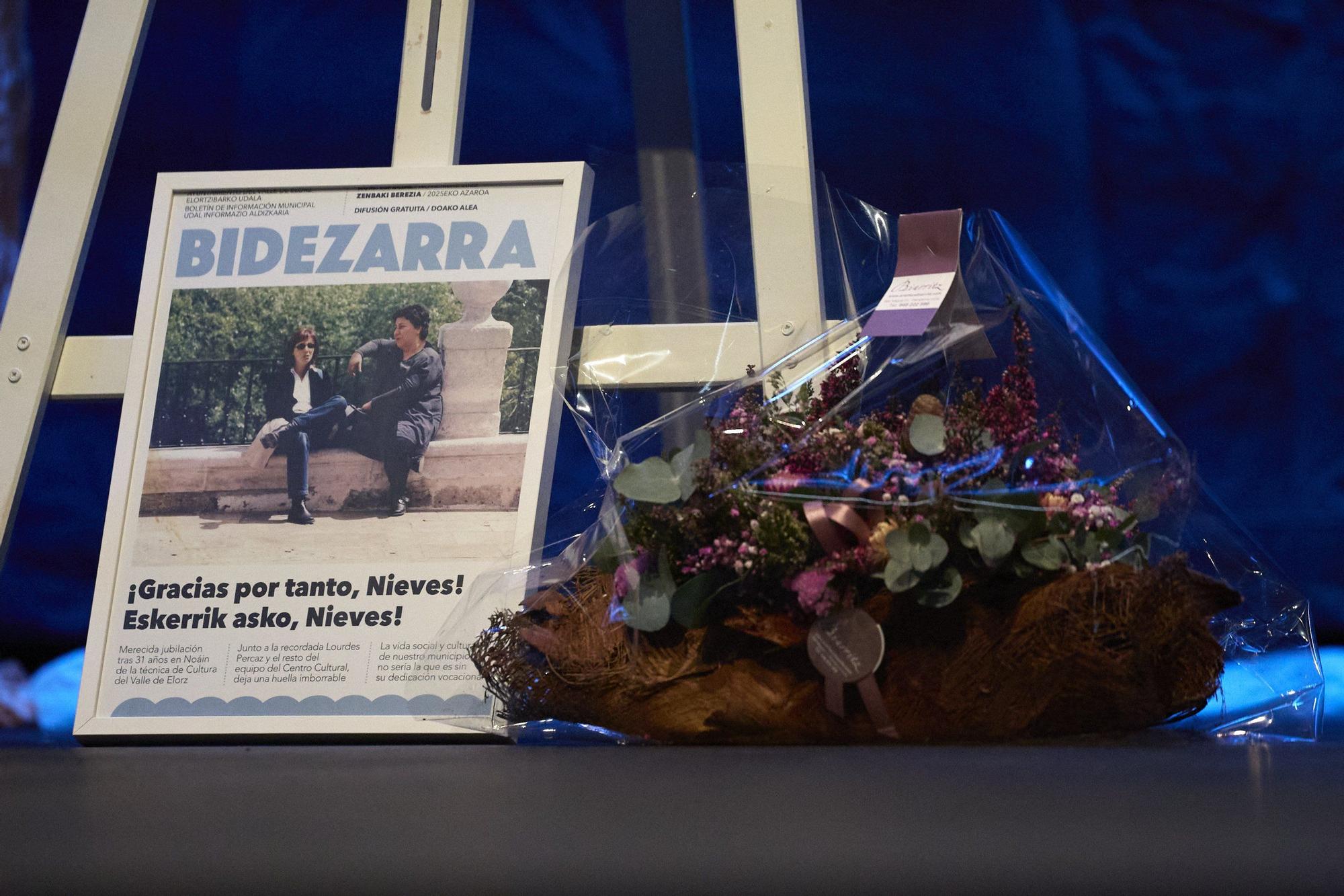 Despedida de Nieves Beloki, Técnica de Cultura de Noáin