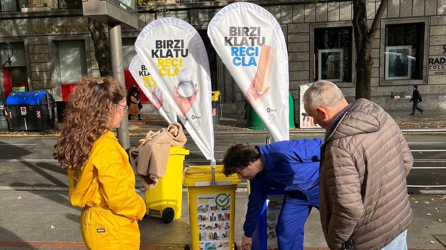 &#039;Birziklatu!&#039; kanpainaren edizio berri bat abiarazi du Bilbok