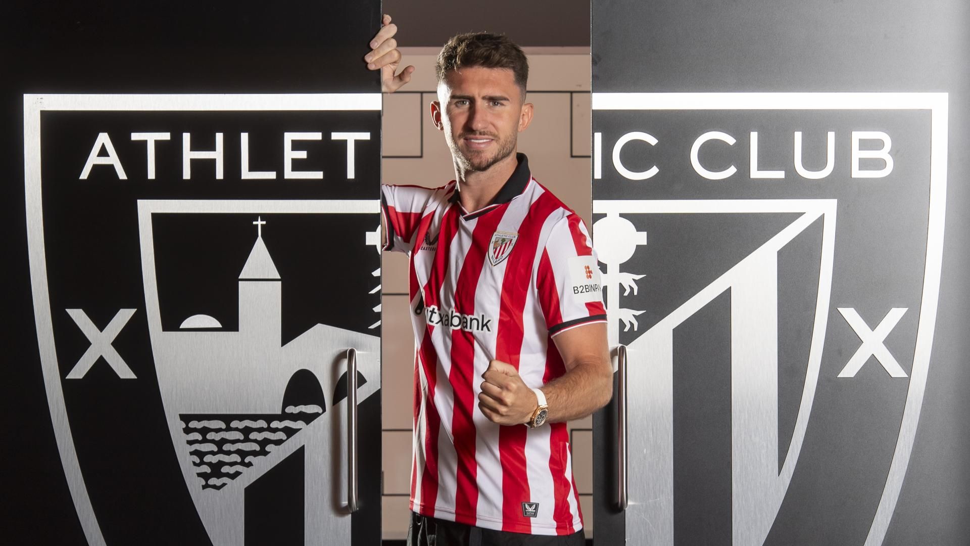 En imágenes: así luce de nuevo Laporte la camiseta del Athletic
