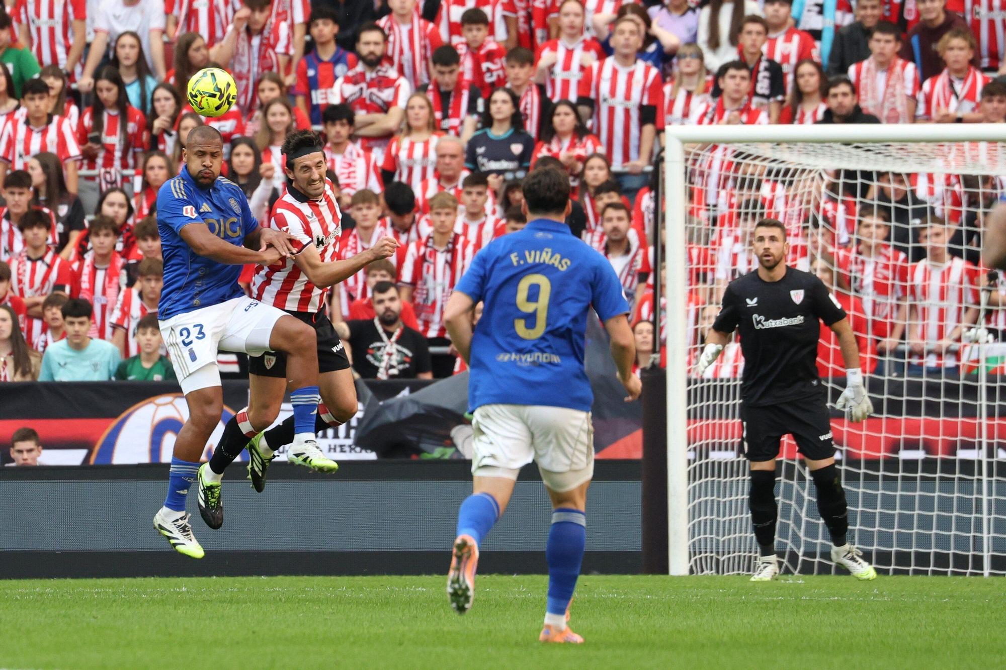 Athletic-Real Oviedo, en imágenes