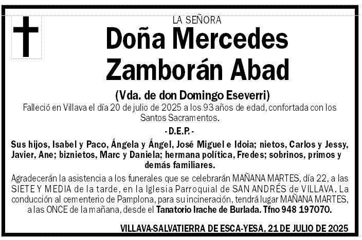 Mercedes Zamborán Abad