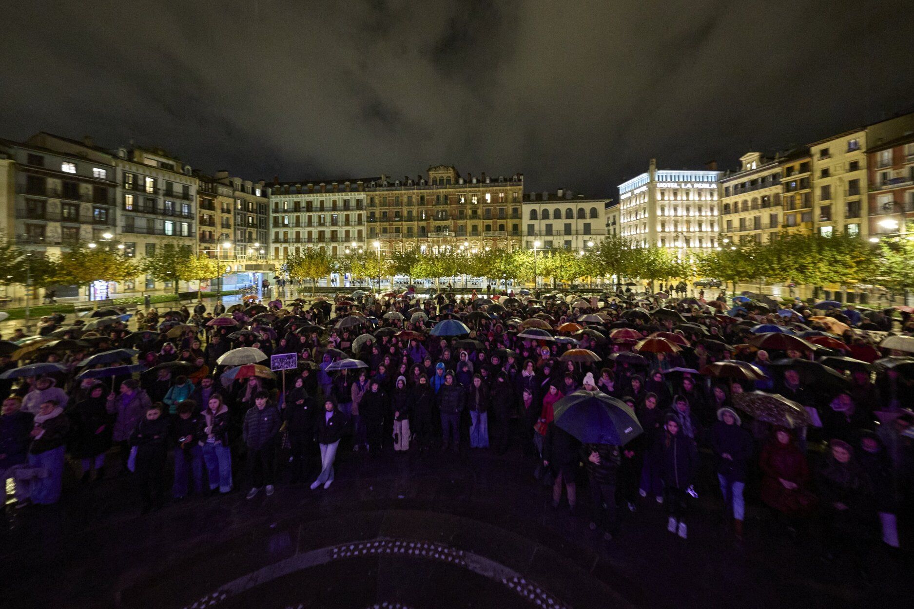 Imágenes de la manifestación del movimiento feminista de este 25N