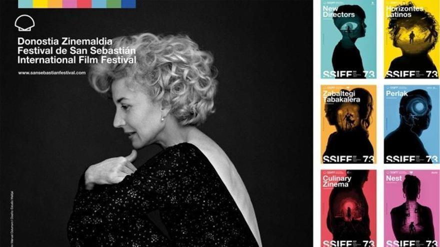 Marisa Paredes protagoniza el cartel del Festival de Cine de San Sebastián