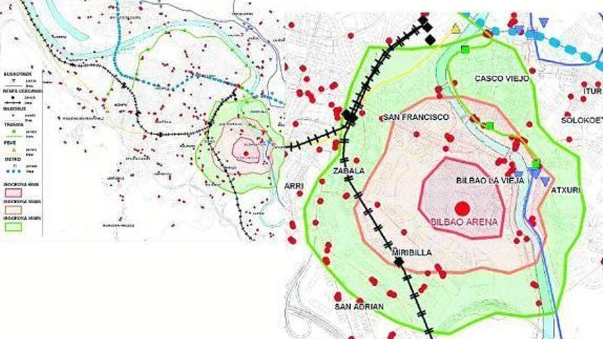 &quot;El 96% de los bilbainos podrá acceder en transporte público&quot;