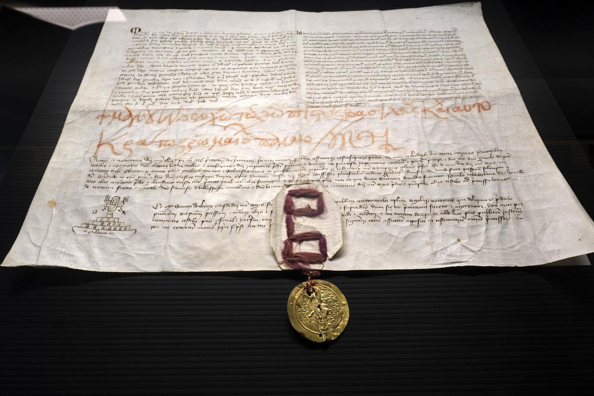 Presentación de la exposición 'Carlos III de Navarra, el rey del buen gobierno (1387-1425)'