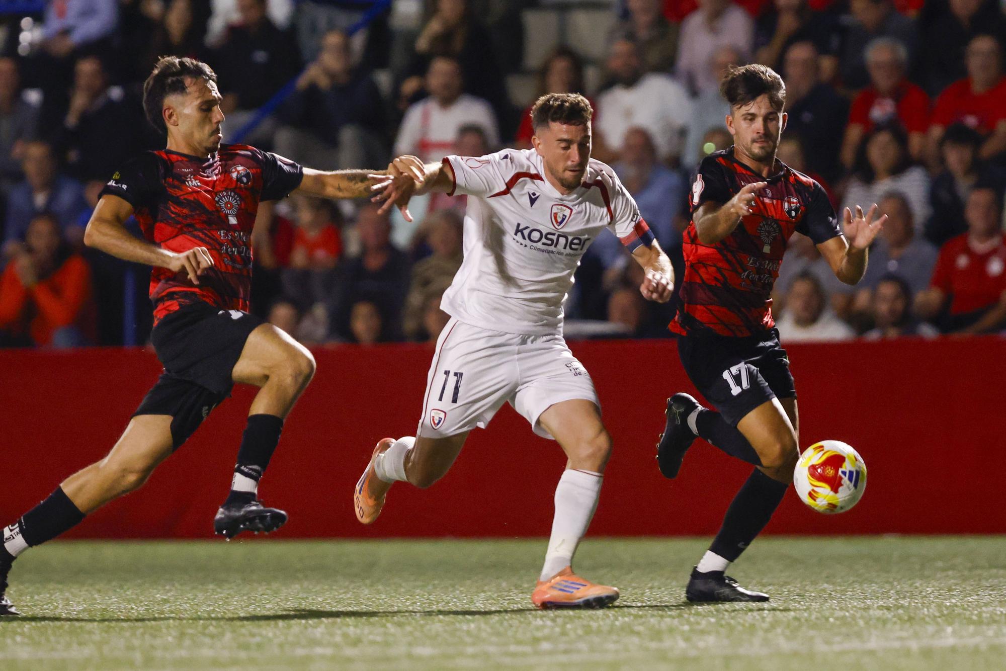 Fotos del partido de Copa del Rey Sant Jordi-Osasuna