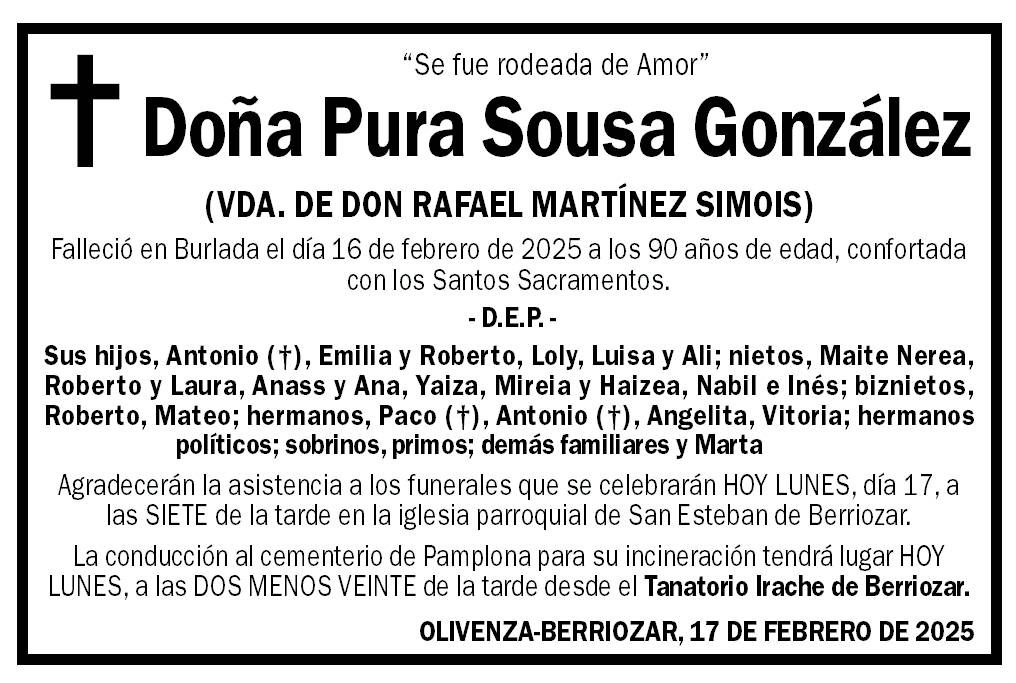 Pura Sousa González