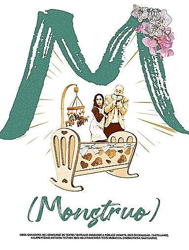 Cartel de la obra navideña de la ENT de este año, ‘M (Monstruo)’.